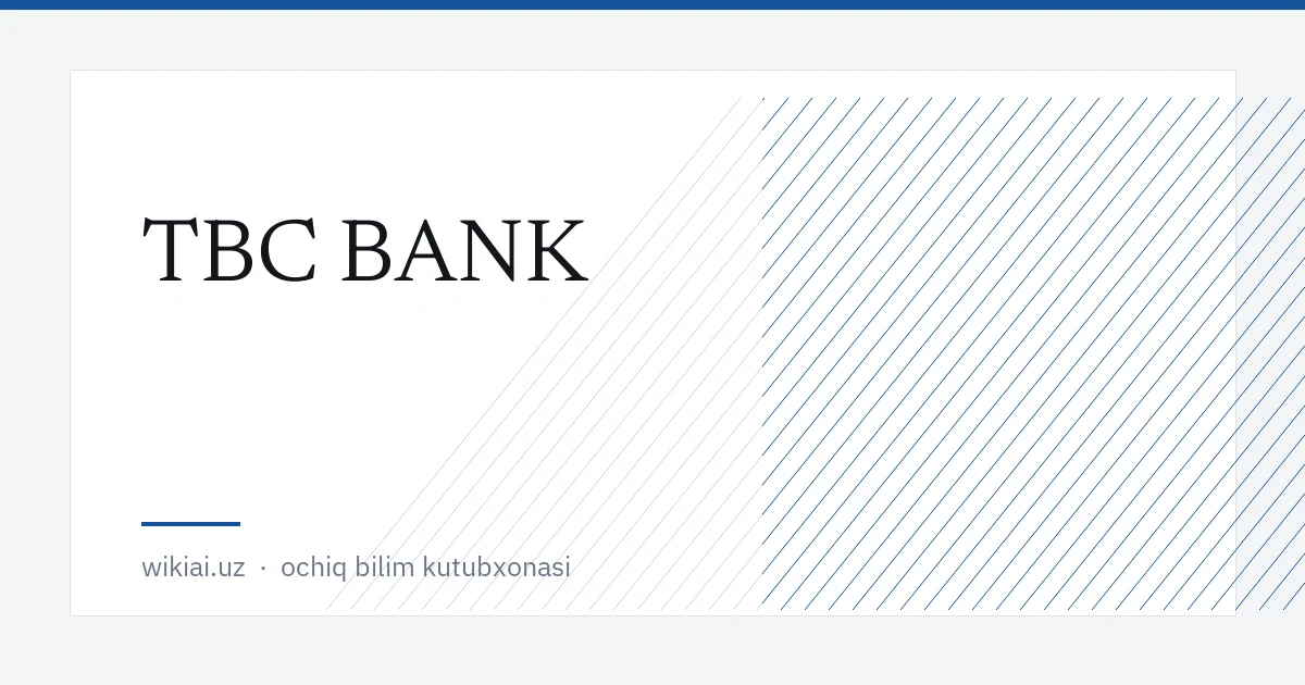 TBC BANK