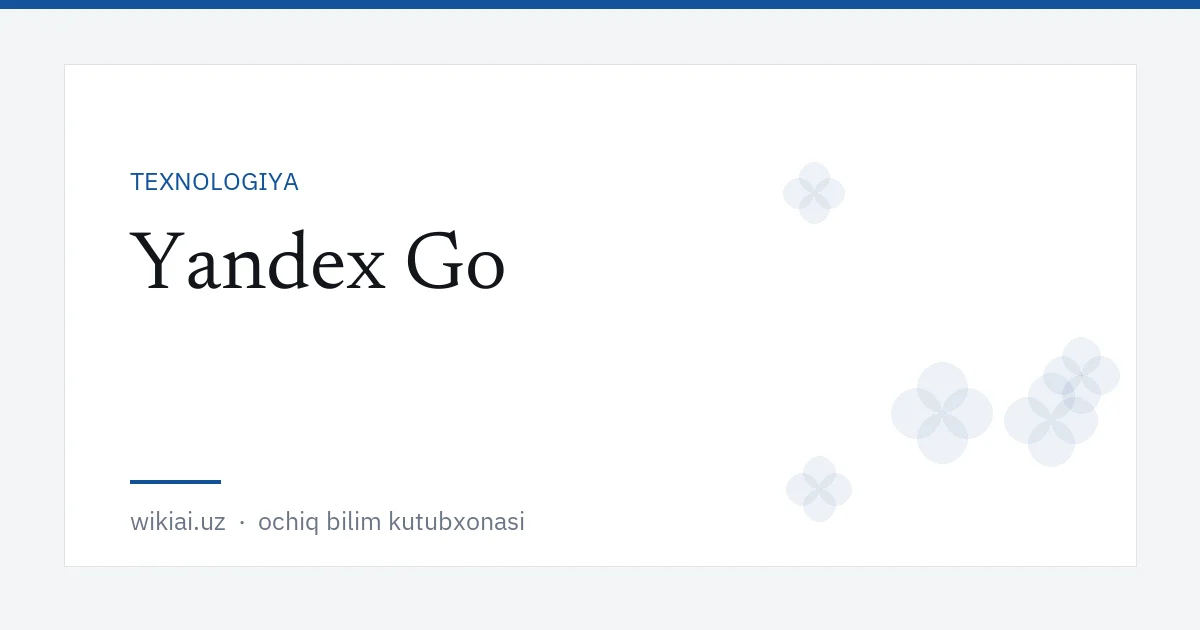 Yandex Go