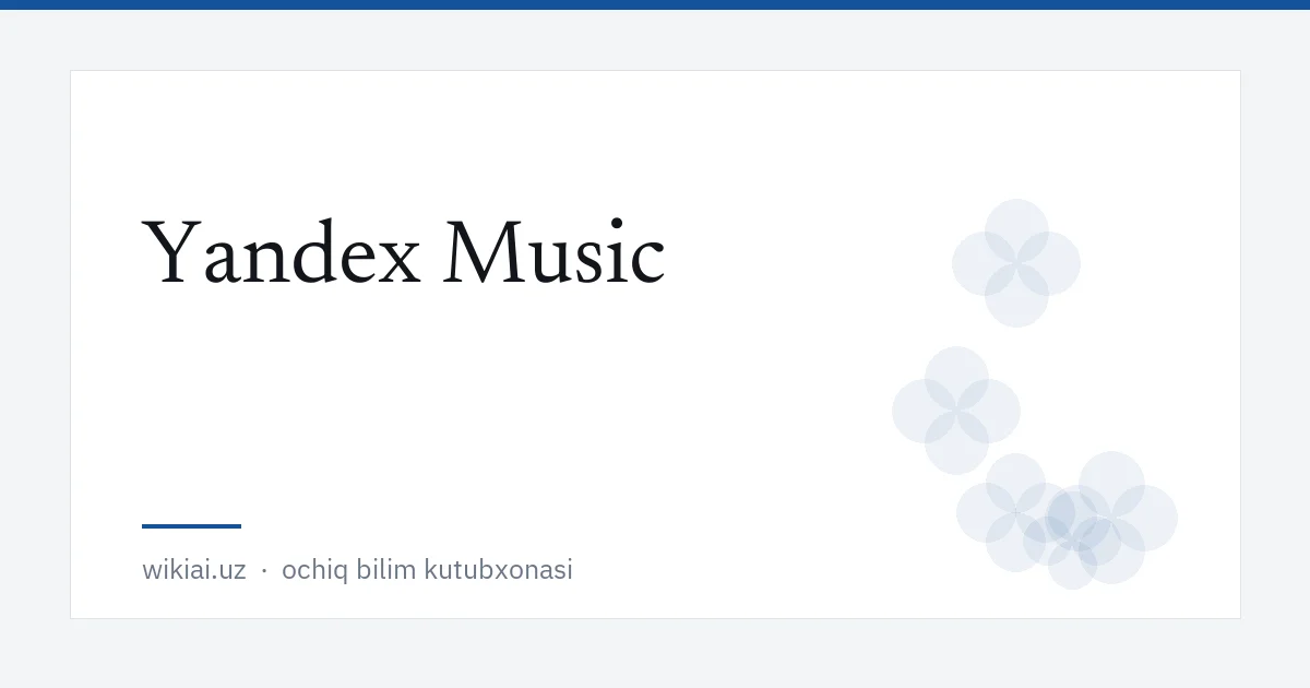 Yandex Music