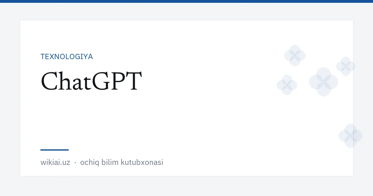 ChatGPT
