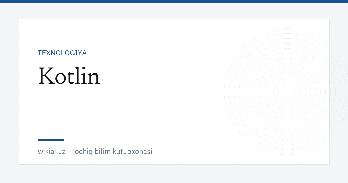 Kotlin