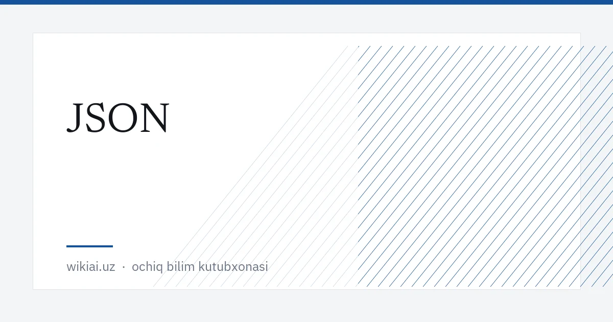 JSON