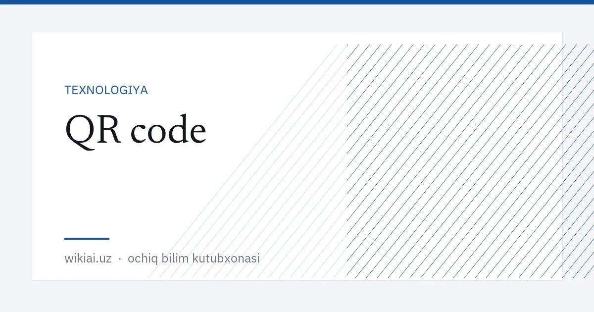 QR code