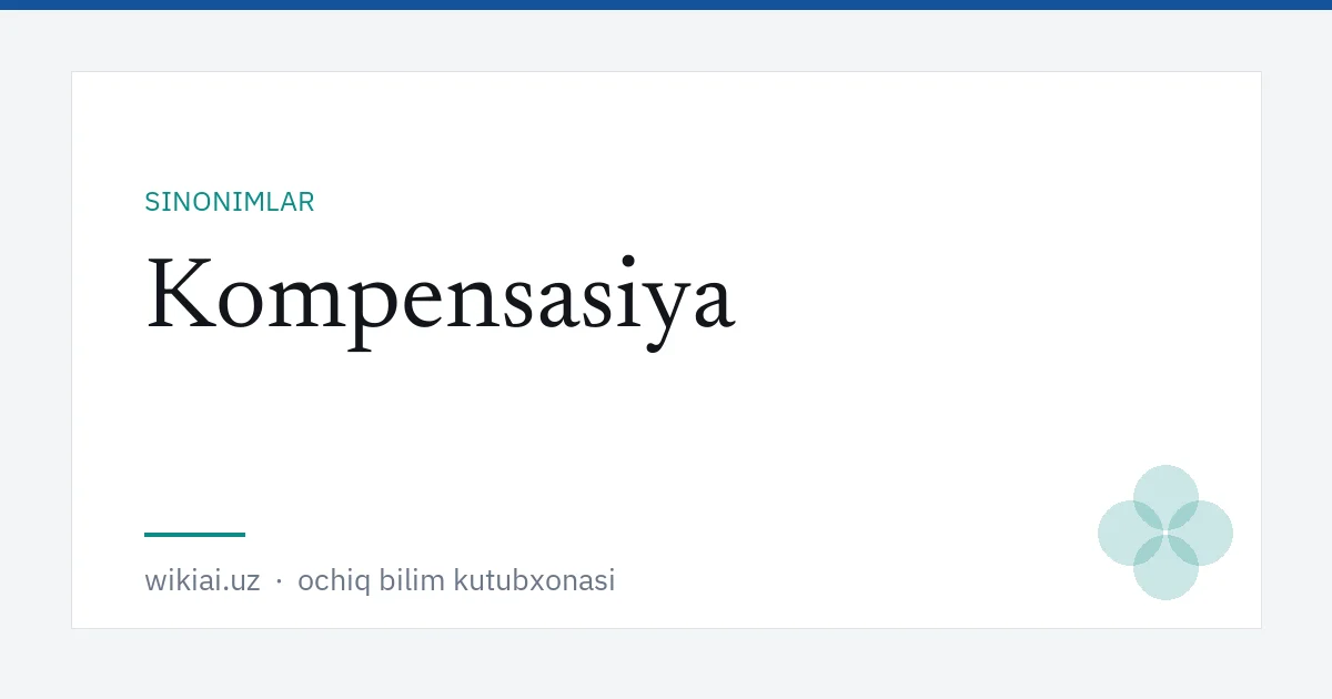 Kompensasiya