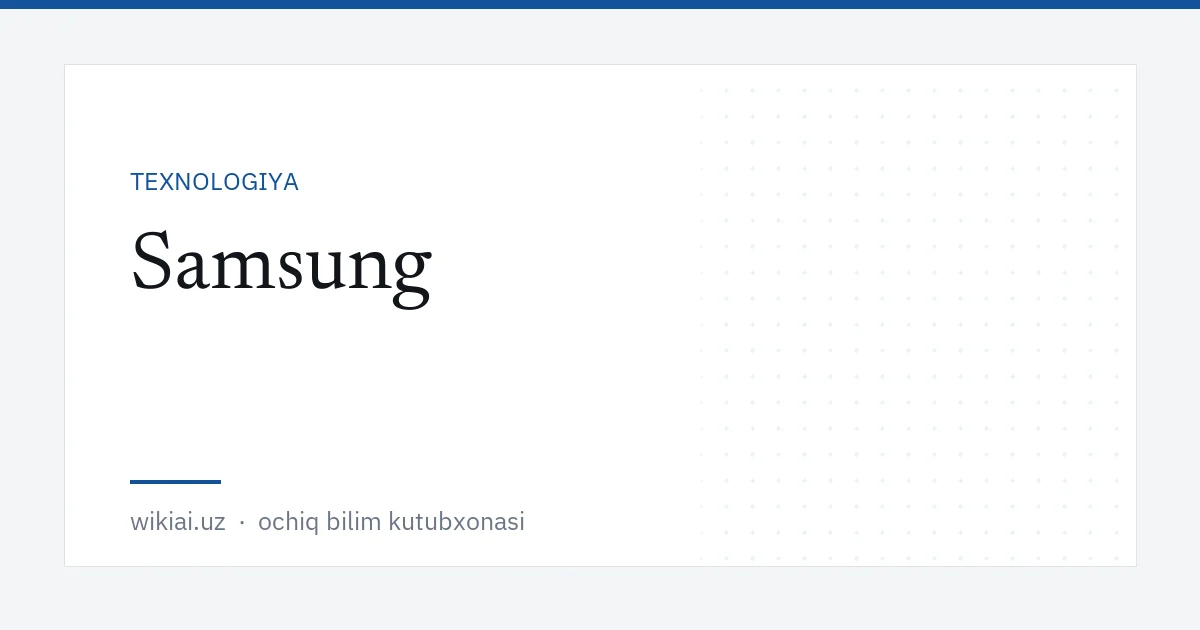 Samsung