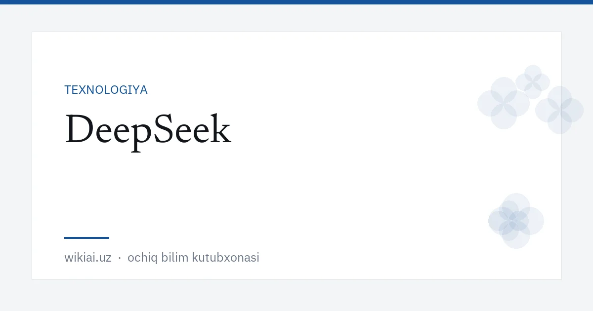 DeepSeek