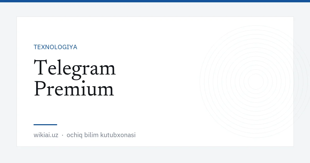 Telegram Premium